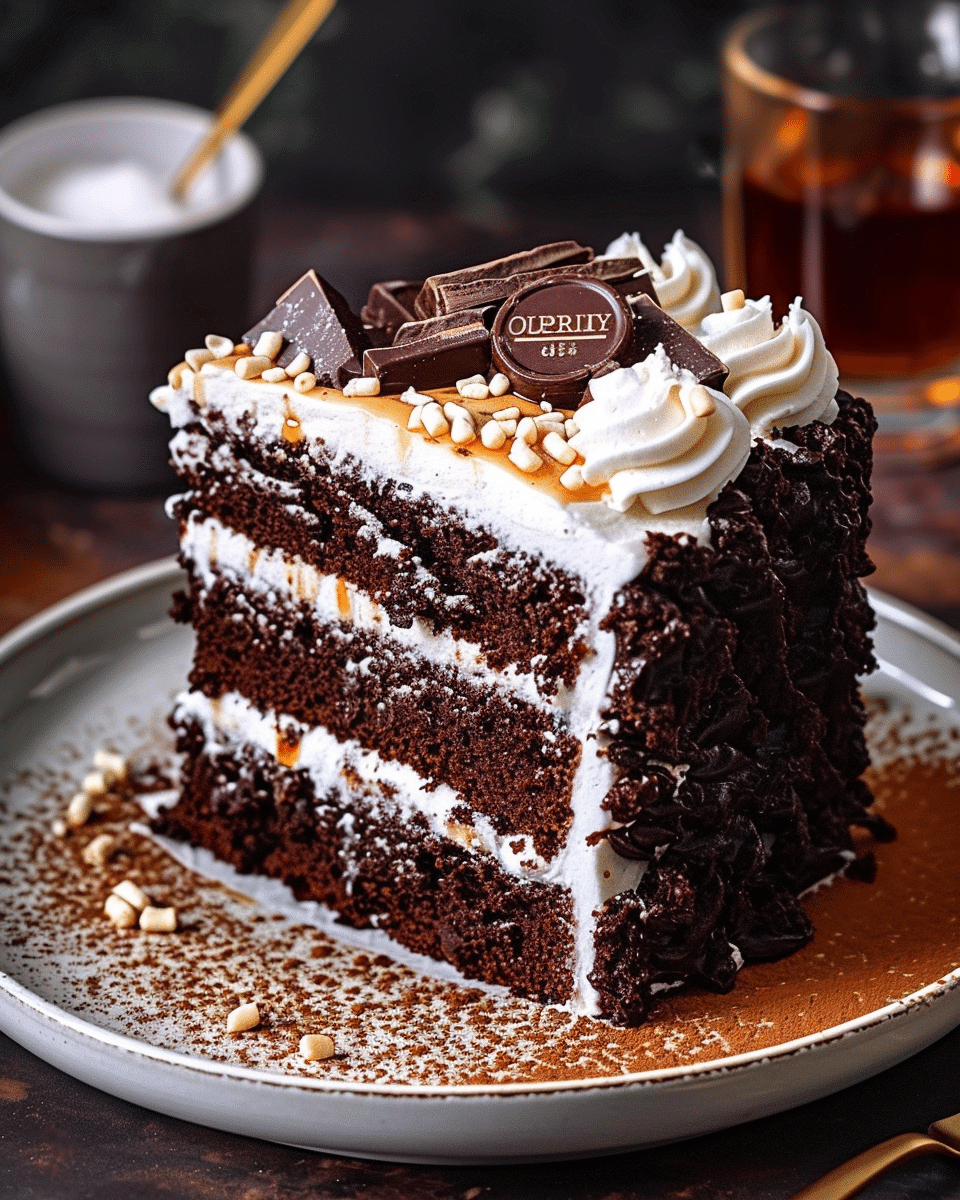 Gooey & Decadent Mississippi Mud Chocolate Cake