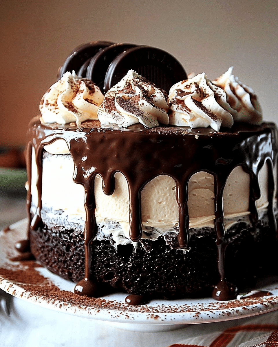 Gooey & Decadent Mississippi Mud Chocolate Cake
