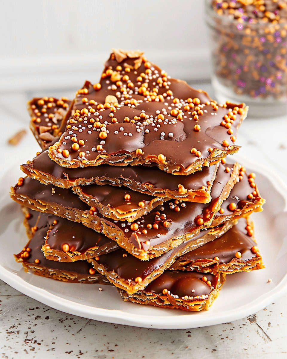 Graham Cracker Toffee