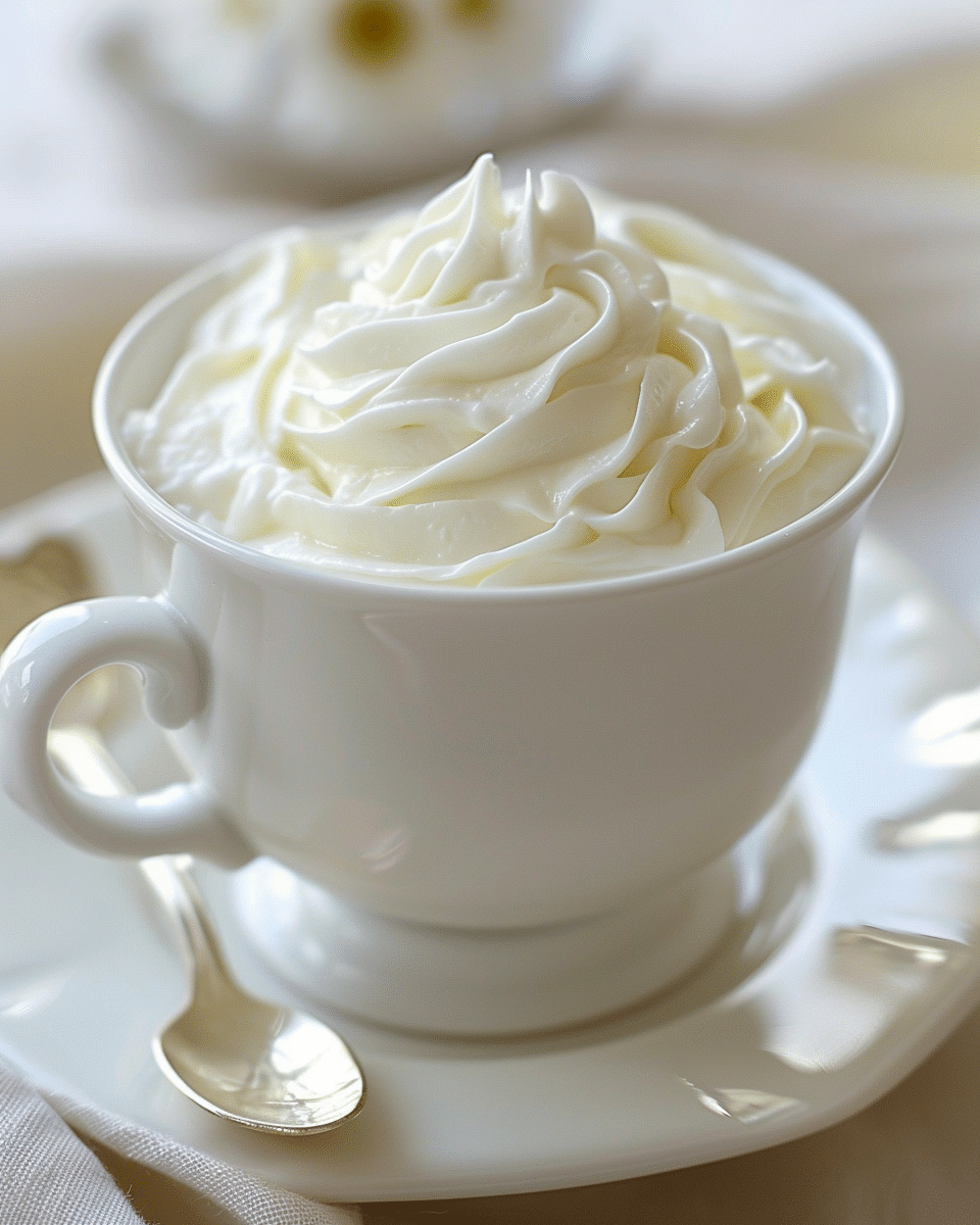 Greek Style Yogurt with Lemon