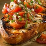 Grilled Chicken with Fresh Tomato Bruschetta