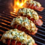 Grilled Lobster Tails with Garlic Herb Butter