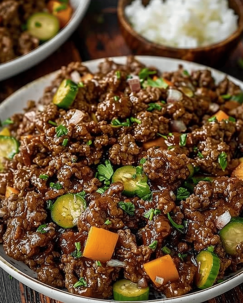 Ground Beef Stir Fry