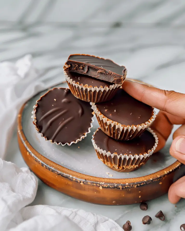 Halawa Tahini Chocolate Cups