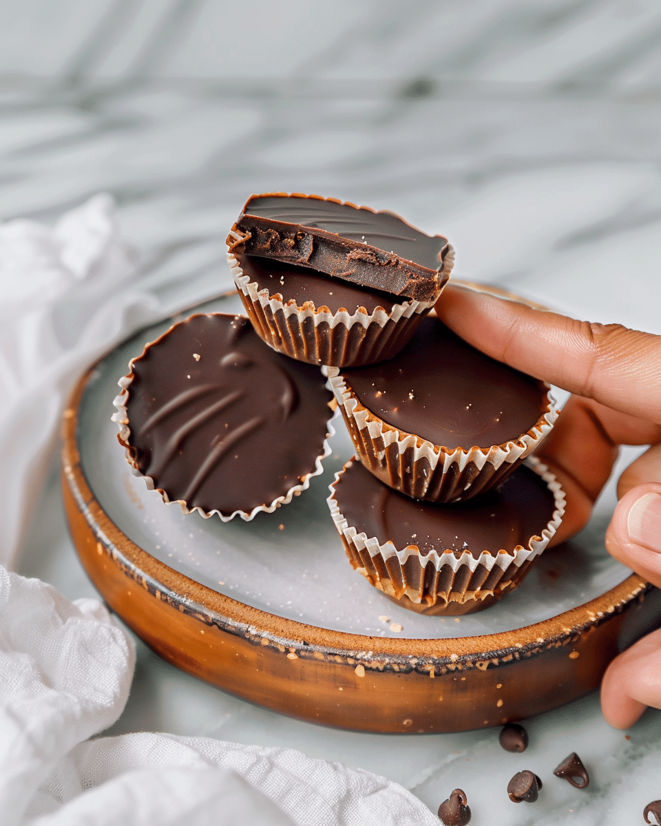 Halawa Tahini Chocolate Cups