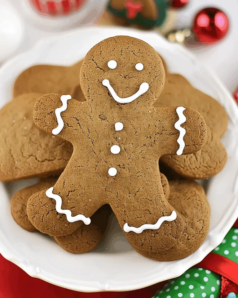 Healthy Gingerbread Cookies (No Eggs, No Refined Sugar)