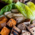 High-Protein Power Bowl with Sweet Potato & Chicken