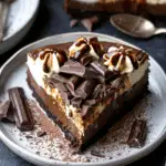 Hot Chocolate Brownie Cheesecake