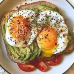 Jammy Egg Avocado Toast Dream Plate