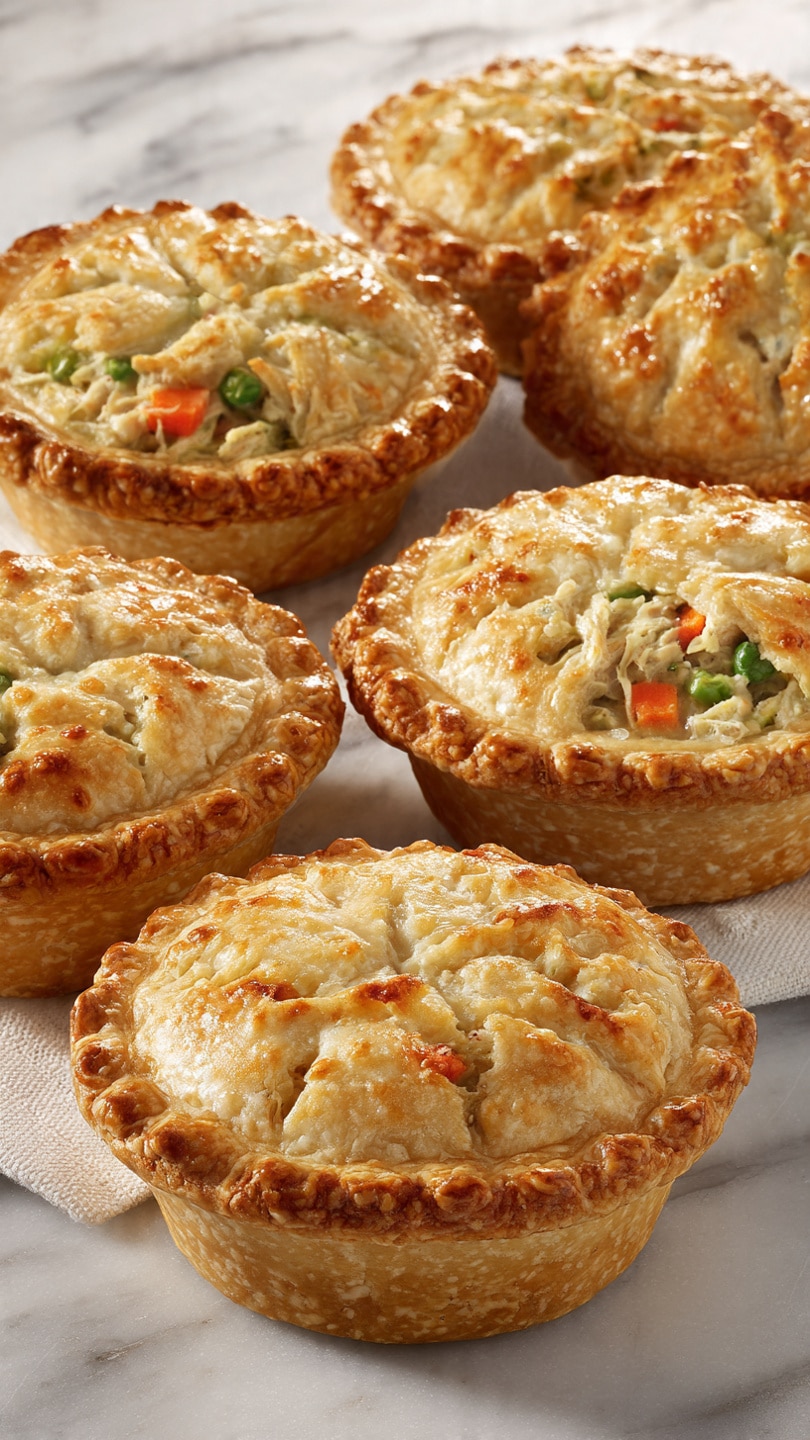 Keto Mini Chicken Pot Pies