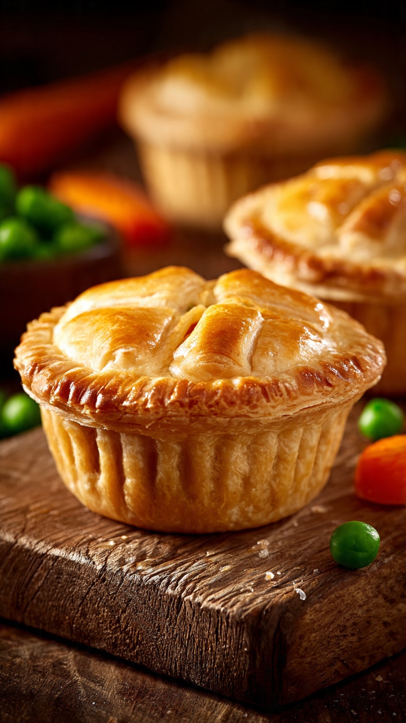 Keto Mini Chicken Pot Pies