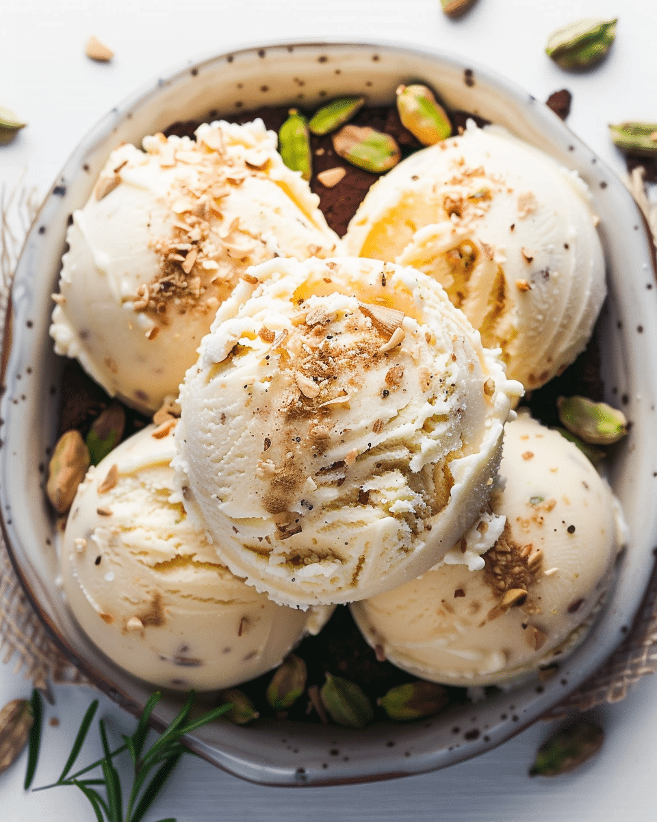 Kulfi Pistachio Cardamom Ice Cream