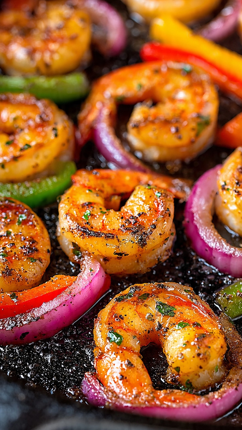 Lemon Herb Shrimp and Veggie Skillet