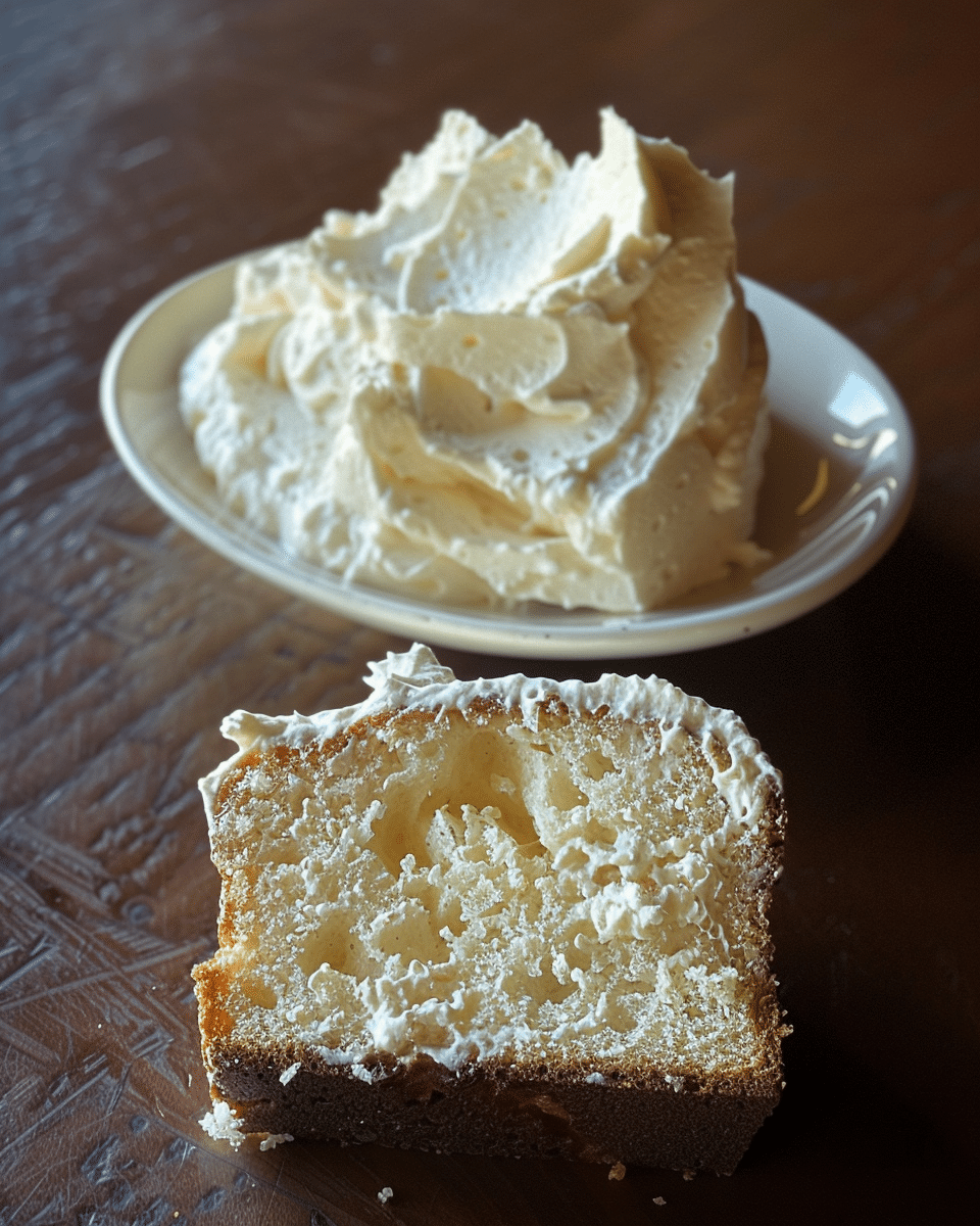 Lemon Olive Oil Loaf Cake with Mascarpone Whipped Cream