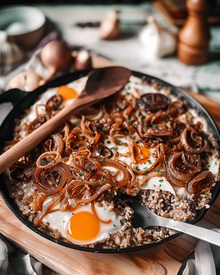 Lentil Rice Pilaf with Caramelized Onions (Mujadara)