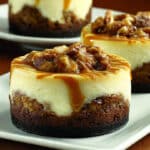 The Best Loaded Brownie Cheesecake Cups