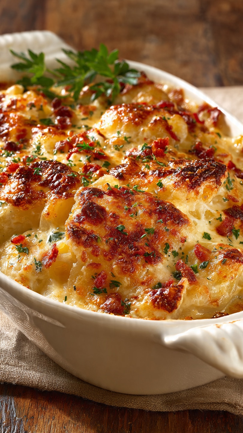 Loaded Scalloped Potatoes