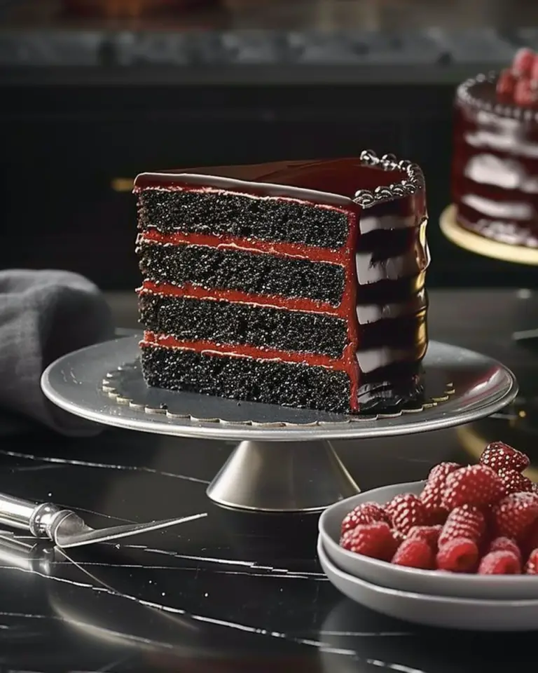 Luxurious Black Velvet Cake