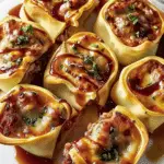 Italian Meatball Lasagna Roll-Ups