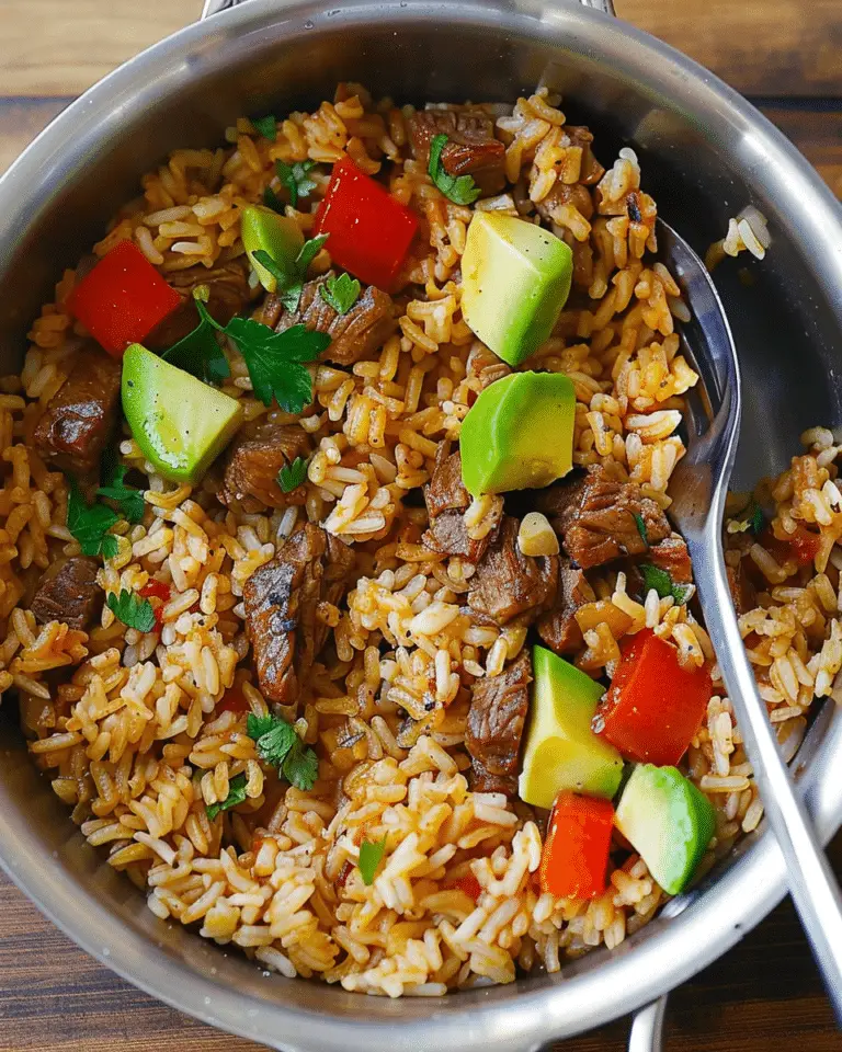 Mexican Beef and Rice Skillet