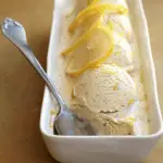 Meyer Lemon Cardamom Ice Cream