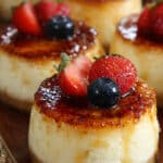 Mini Crème Brûlée Cheesecakes