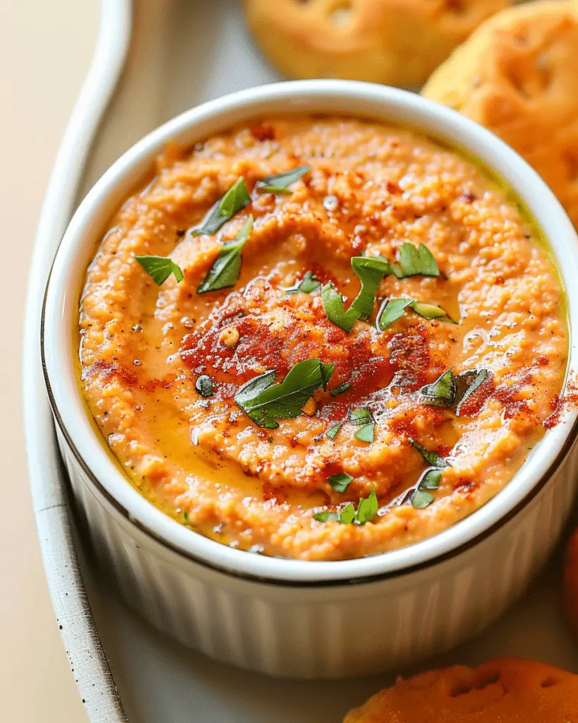 How To Make Muhammara (Roasted Red Pepper Dip)