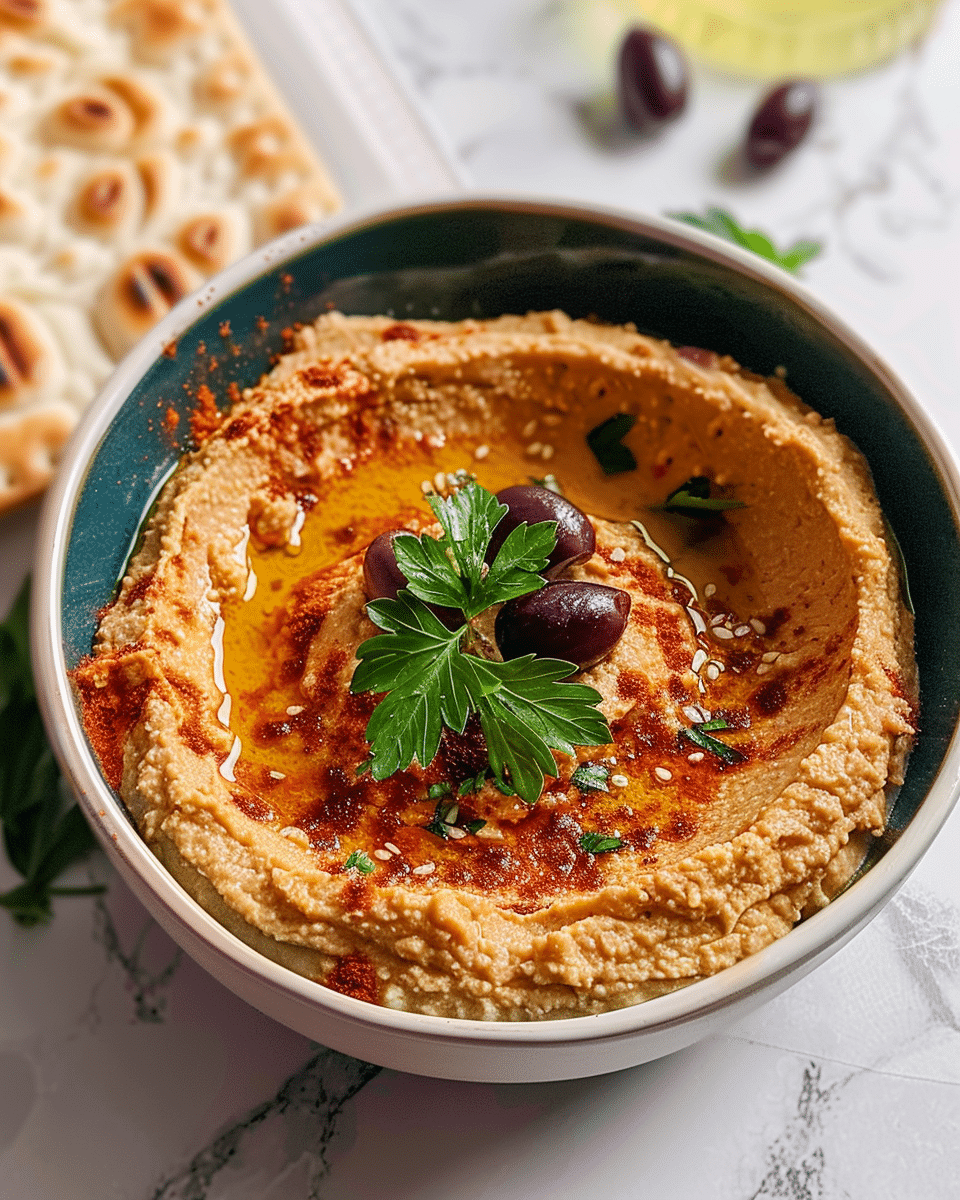 How To Make Muhammara (Roasted Red Pepper Dip)