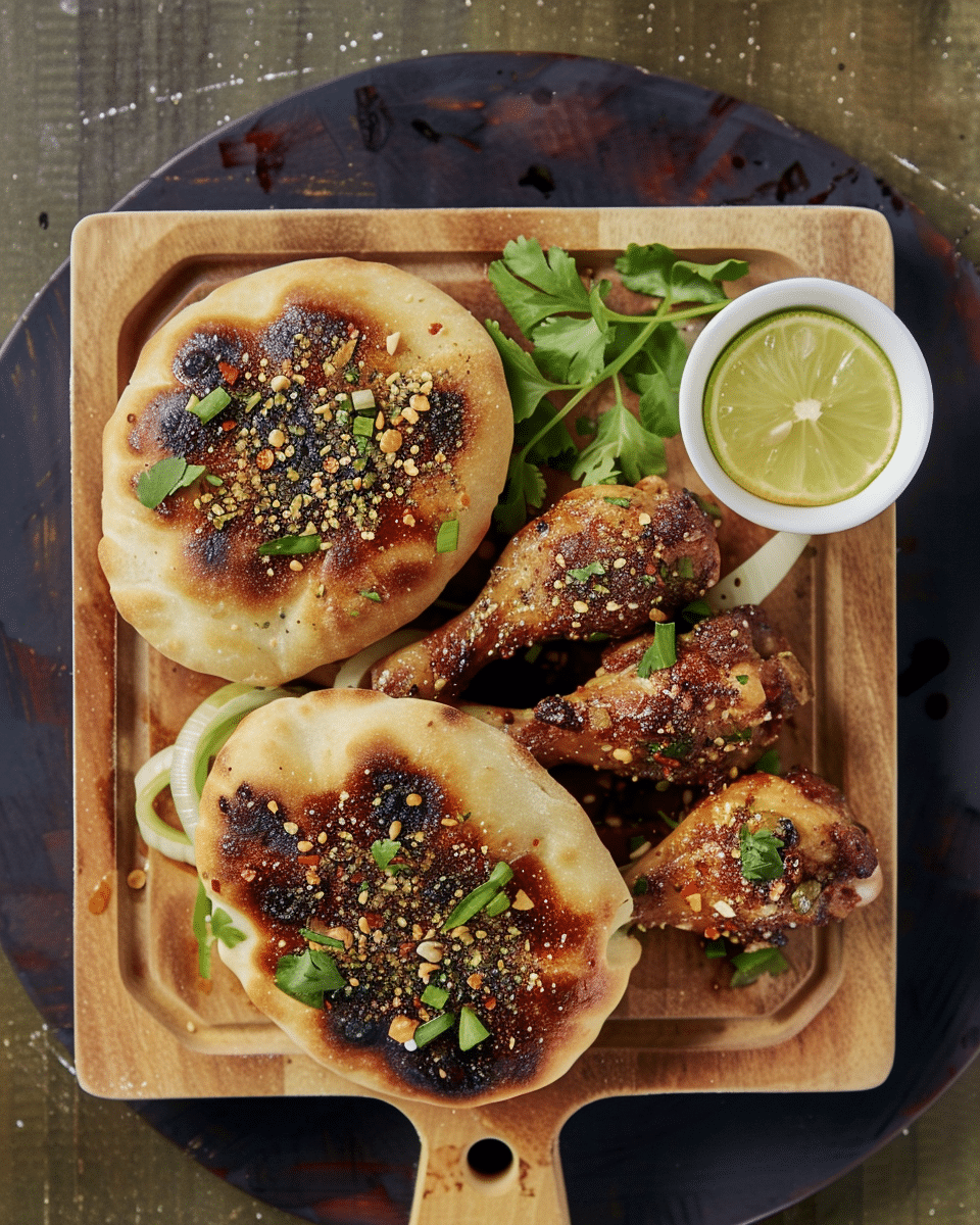 Musakhan | Sumac Chicken & Onions on Flatbread