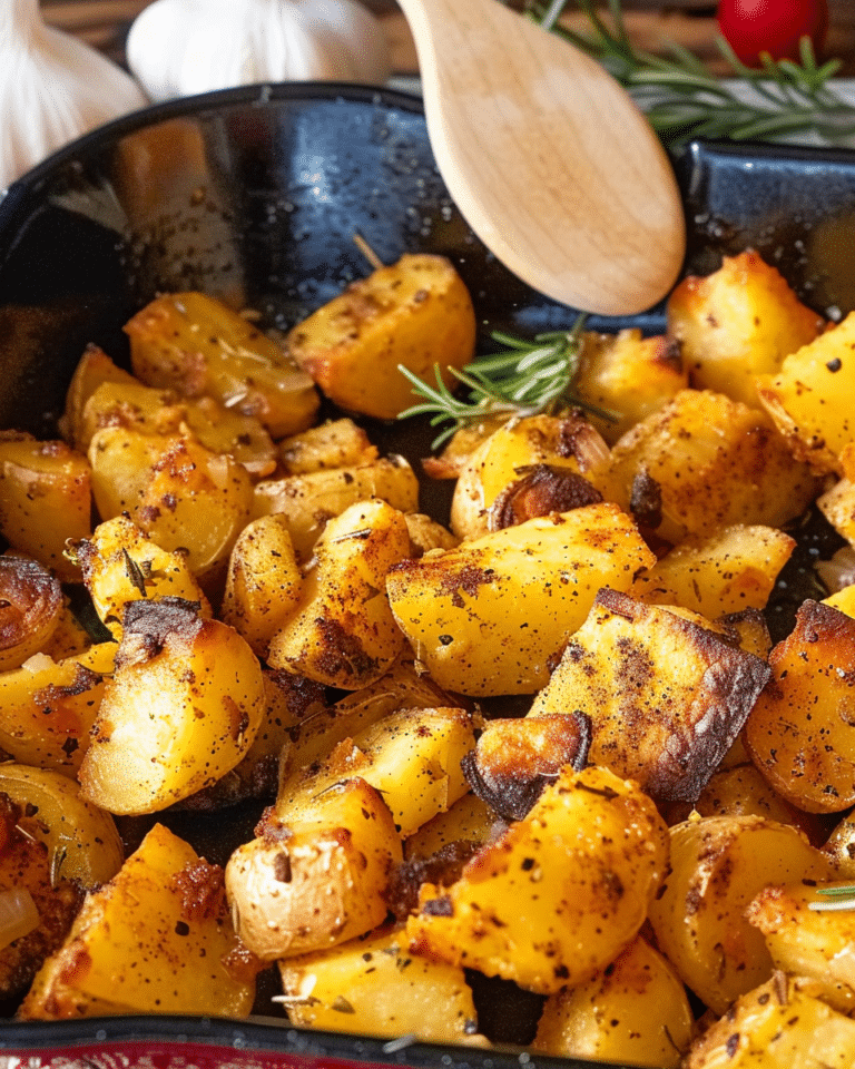 My Uncle Oliver’s Spiced Roasted Potatoes