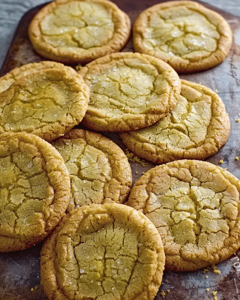 Olive Oil Crinkle Cookies