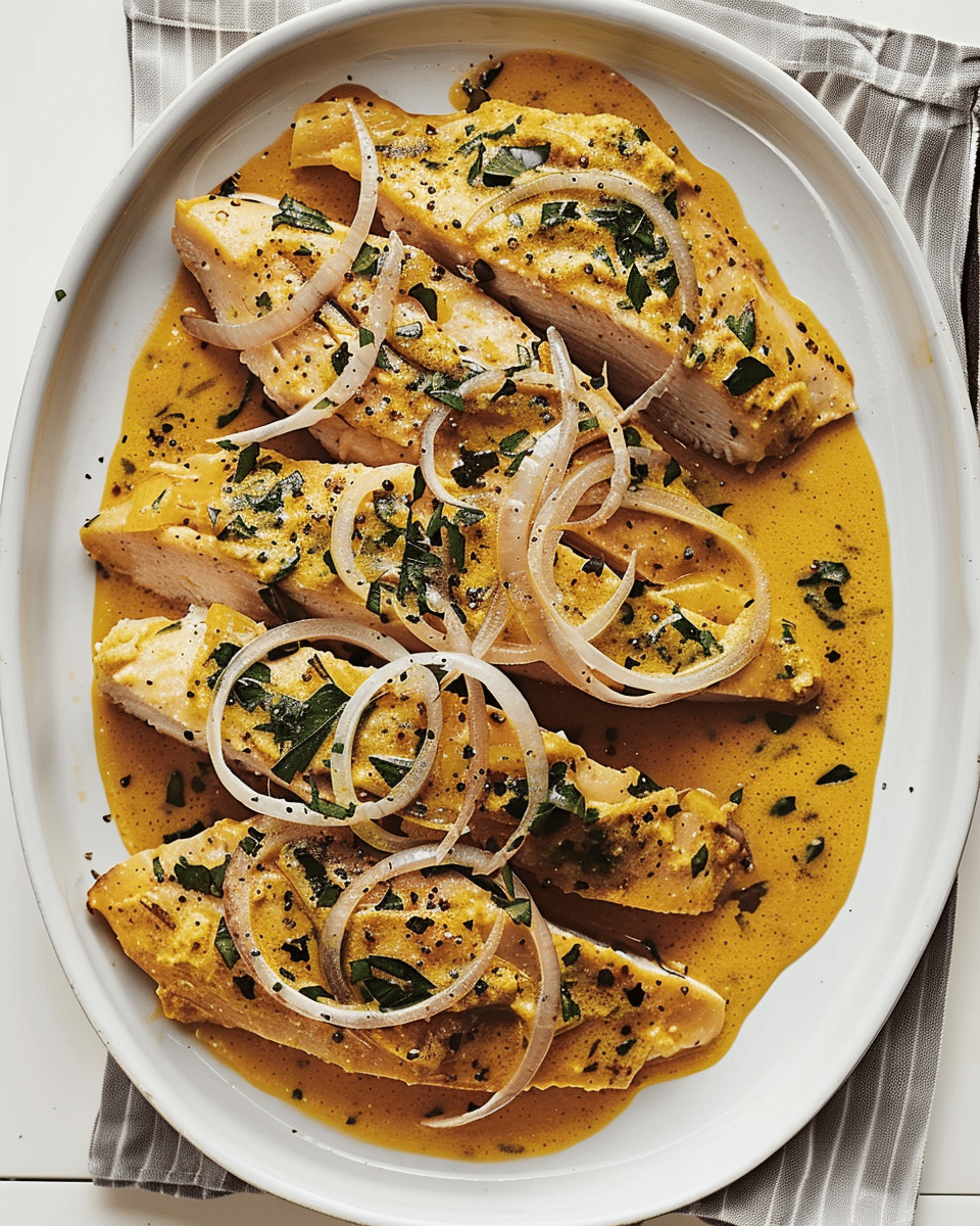 Onion and Saffron Chicken