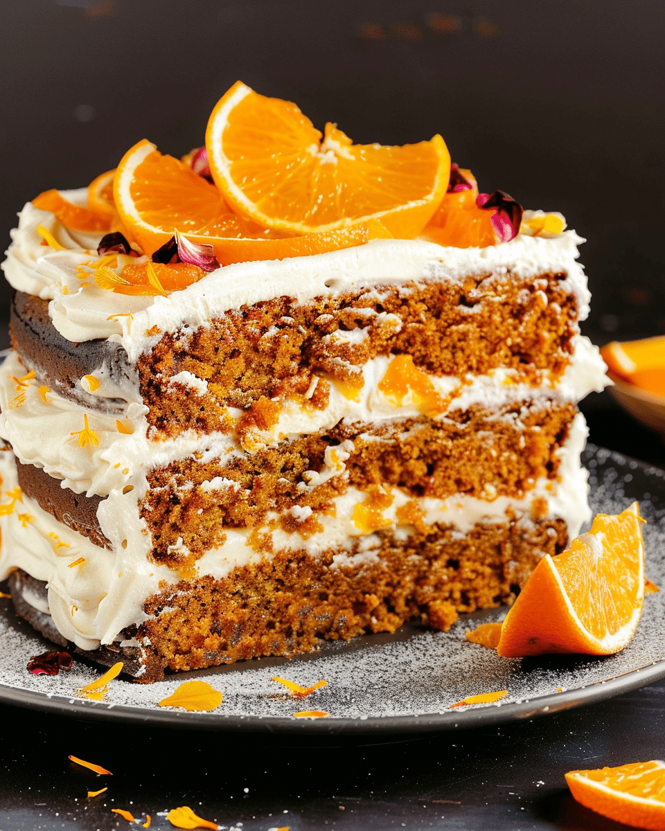 Orange and Honey Blossom Cake