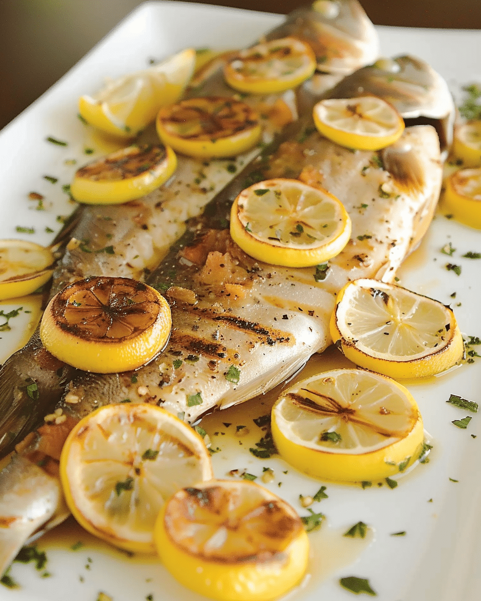 Pan-Grilled Red Snapper Recipe