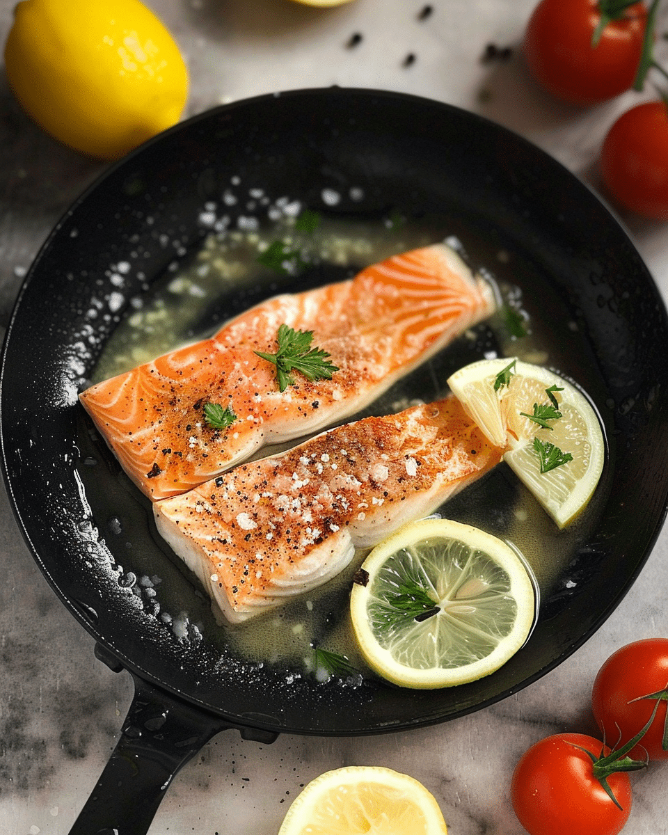 Pan Seared Rainbow Trout