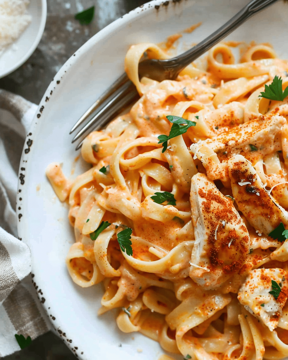 Paprika Chicken Pasta