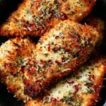 Parmesan Crusted Chicken Garlic