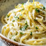 Pasta with Preserved Lemon Alfredo