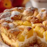 Peach Cobbler Cheesecake Bliss