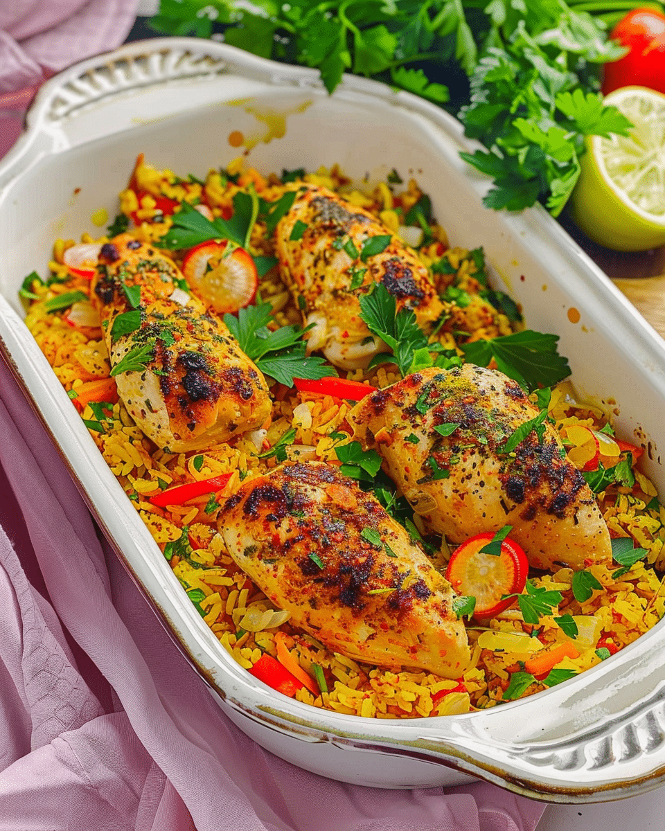 Persian Chicken & Saffron Rice