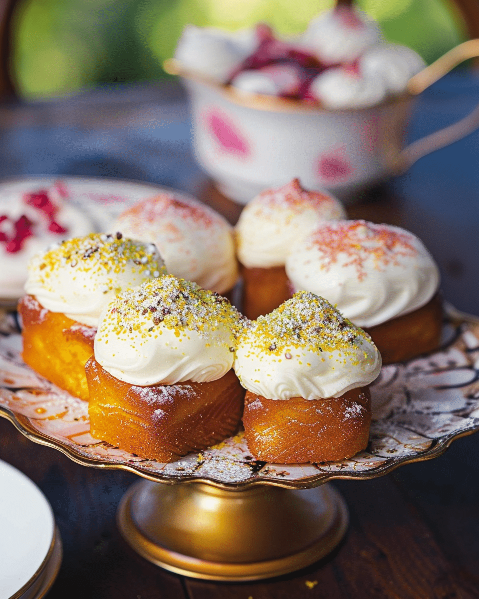 How To Make Pistachio, Orange Blossom and Pomegranate Delices