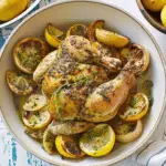 Preserved Lemon, Thyme and Garlic Butter Roasted Chicken