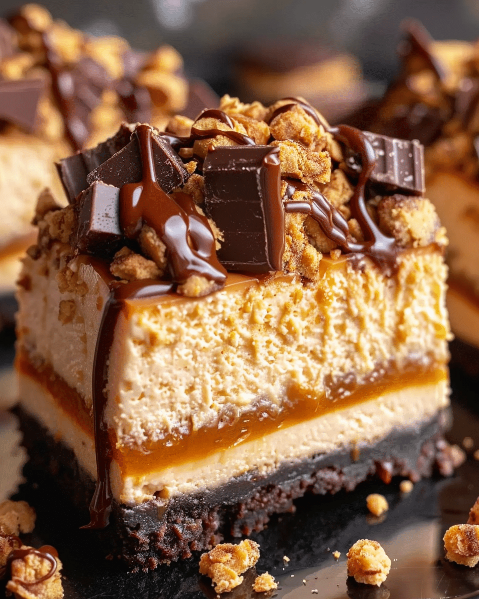 Reese’s Caramel Cheesecake