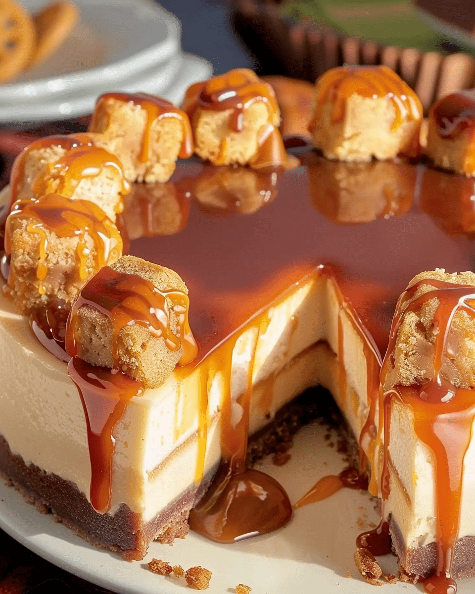 Reese’s Caramel Cheesecake