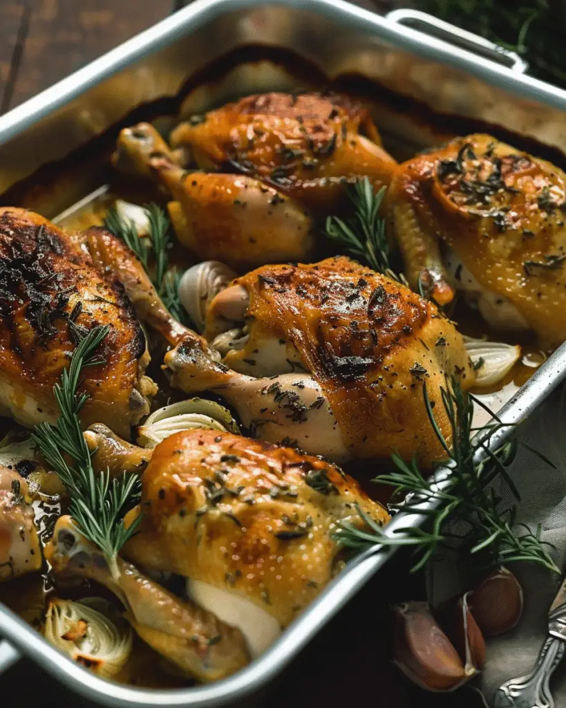 Roast Chicken With Fennel