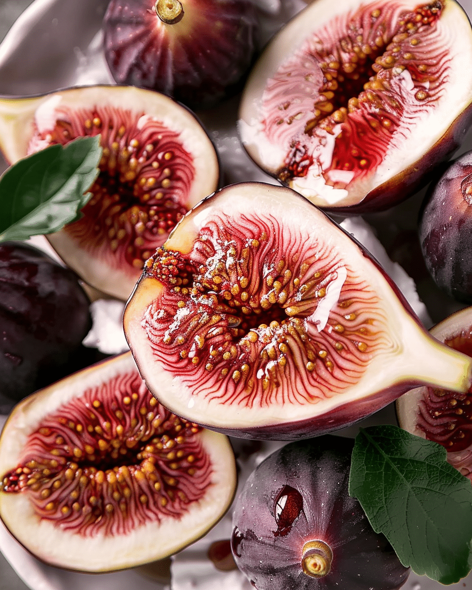 Roasted Figs with Honey and Yoghurt