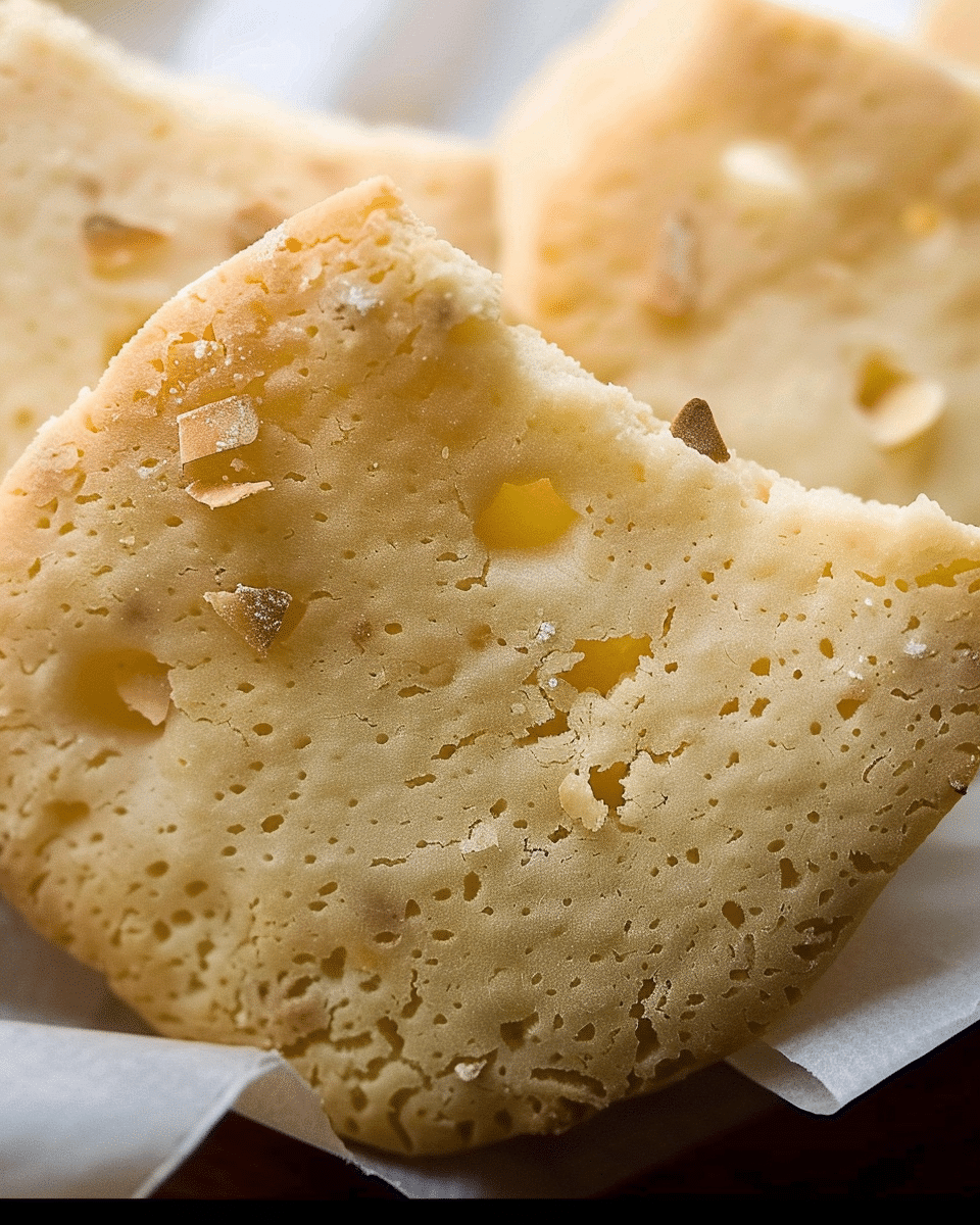 Rosewater Almond Shortbread