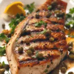 Swordfish with Preserved Lemon and Capers