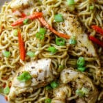 Garlic Chicken Lo Mein Stir Fry