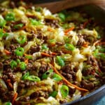 Savory Chinese-Style Ground Beef and Cabbage Skillet